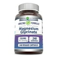 thumbnail image 1 of Amazing Formulas Magnesium (Glycinate) 120 mg Per Serving 240 Veggie Capsules Supplement | with Magnesium Glycinate | Non-GMO | Gluten Free, 1 of 6