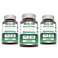 thumbnail image 1 of Amazing Formulas Melatonin 10mg 120 Tablets Supplement | Non GMO | Gluten Free | Made in USA | Pack of 3, 1 of 5
