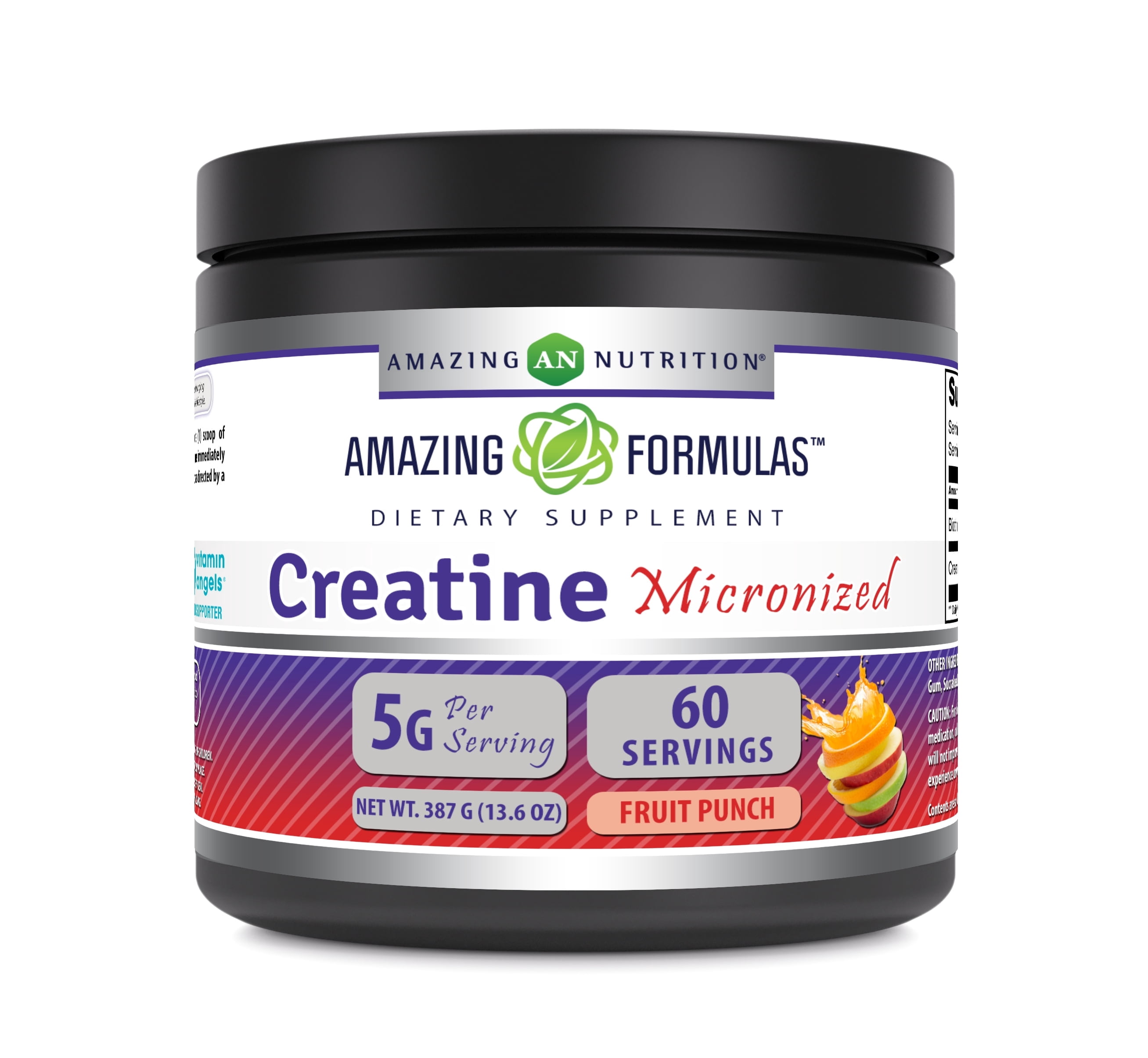 Amazing Formulas Micronized Creatine Monohydrate Powder - 5000 mg Per ...