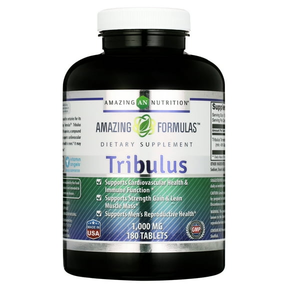 Amazing Formulas Tribulus - 1000mg, 180 Tablets