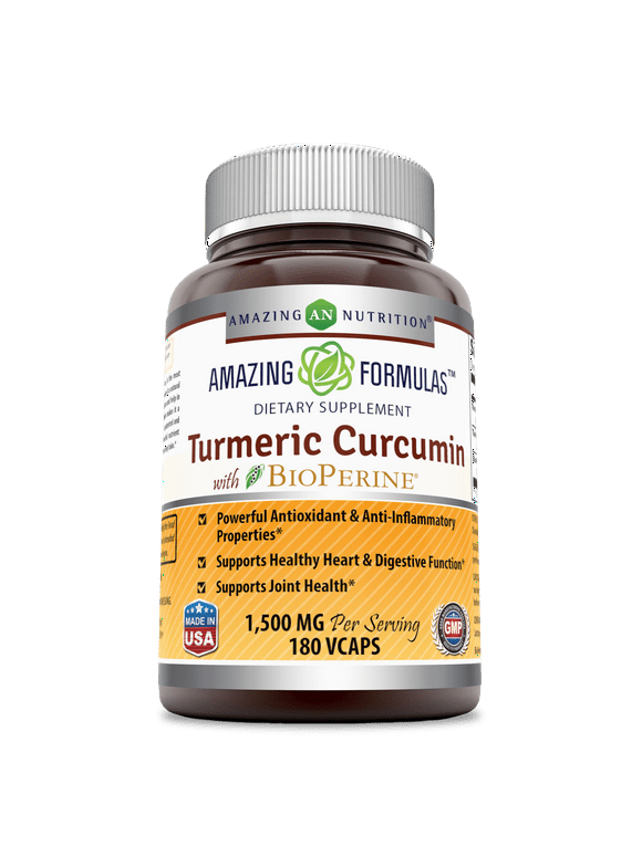 Turmeric Curcumin in Vitamins and Supplements