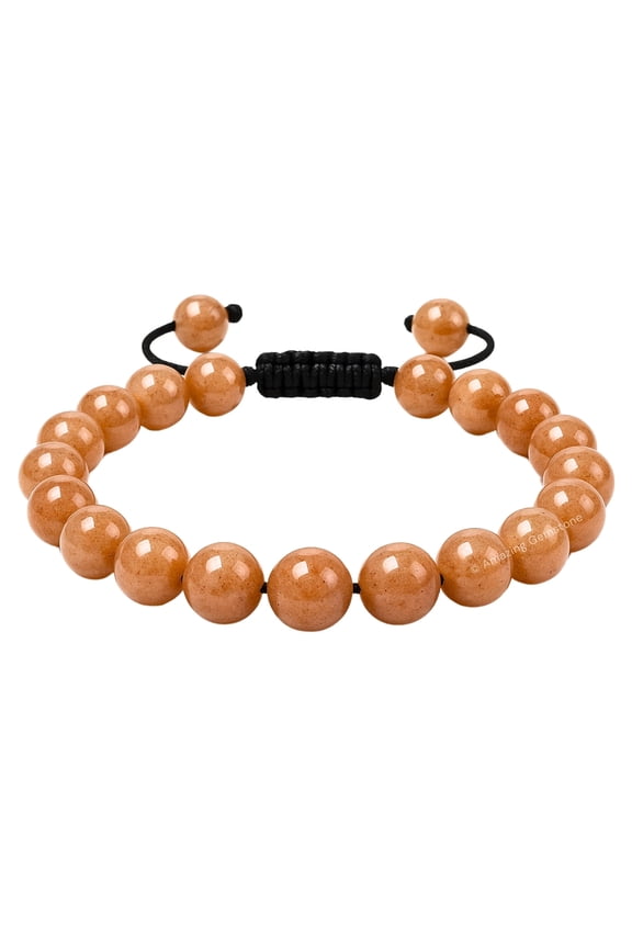 Sunstone Crystal Bracelet Adjustable