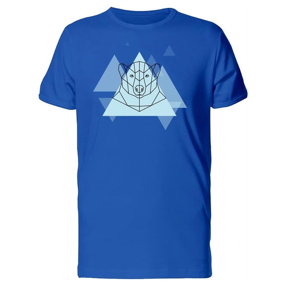 Amazing Geometric Polar Bear T-Shirt Men -Image by Shutterstock, Male 3X-Large