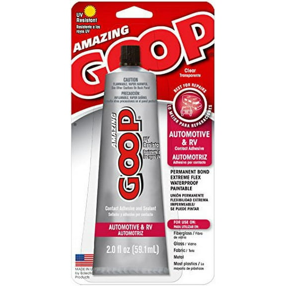 Amazing Goop 161021 Automotive/RV Adhesive, 2 fl. oz.