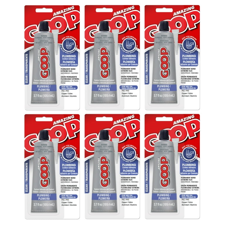 Amazing Goop Plumbing Adhesive Sealant With Applicator Tip