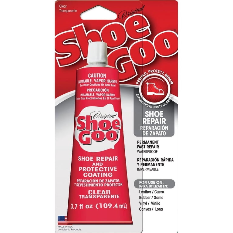 Free Shipping! Amazing Goop Shoe Goo Glue Clear - 3.7 Oz 10 Packs