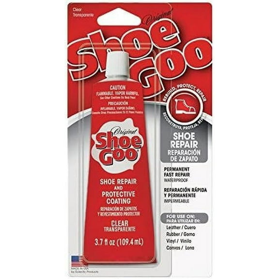 Eclectic Products Inc Amazing Goop Shoe Goo Glue Clear - 3.7 Oz 20 Packs Residential Use, Standard Application