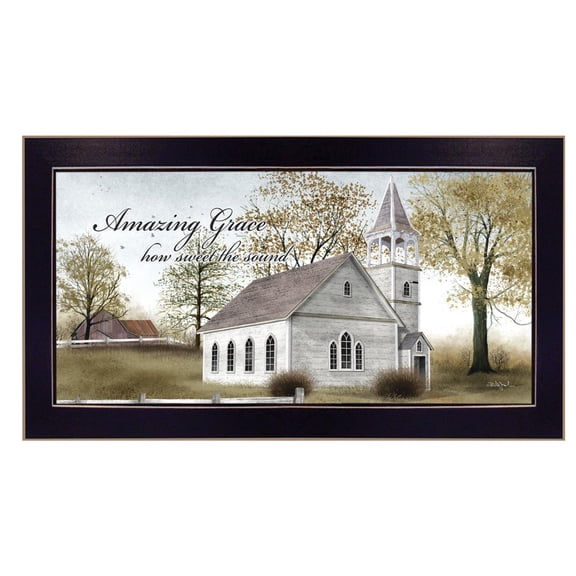 TrendyDecor4U Amazing Grace By Billy Jacobs Printed Wall Art BJ1111A-712