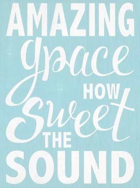 Amazing Grace Canvas Art - Alli Rogosich (18 x 24)