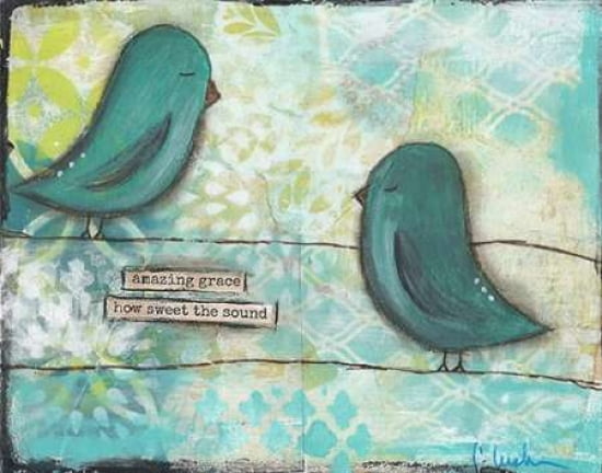 Amazing Grace Canvas Art - Cassandra Cushman (22 x 28)