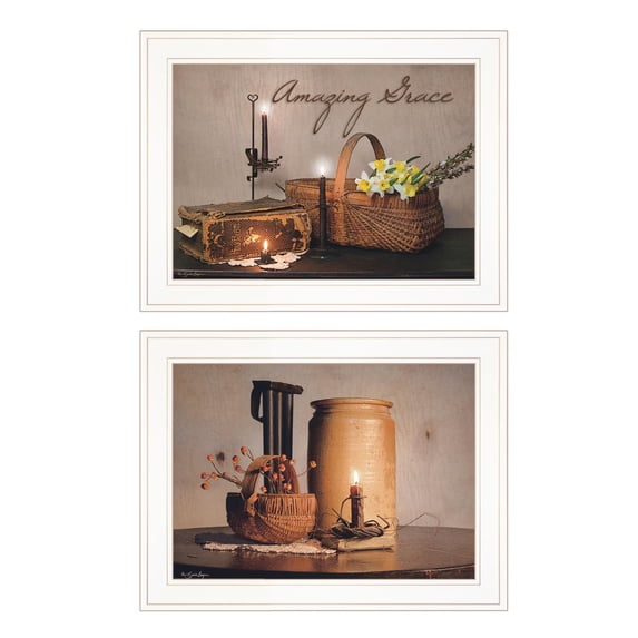 TrendyDecor4U Amazing Grace Collection By Susie Boyer Framed Print VBOY393-226G