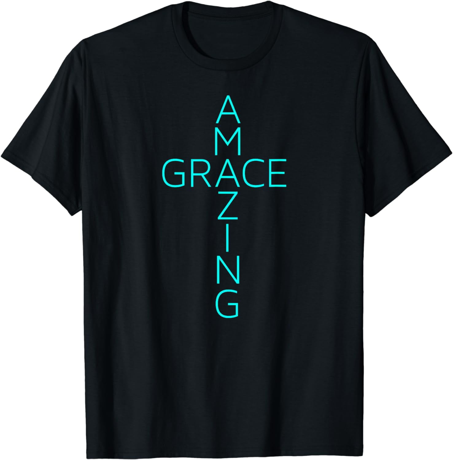 Amazing Grace Cross T-Shirt Gods Grace & Mercy T Shirt Amazing Grace Cross T-Shirt Gods Grace & Mercy T Shirt
