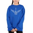thumbnail image 1 of Amazing Grace - Girl's Word Art Crewneck Sweatshirt, 1 of 3