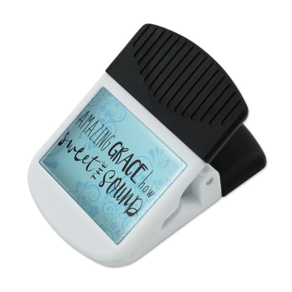 Amazing Grace How Sweet the Sound Refrigerator Fridge Magnet Magnetic Hanging Hook Note Snack Clip