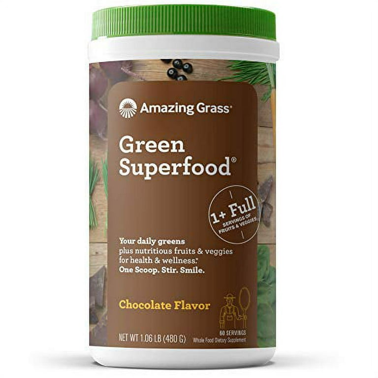 Amazing Grass Green SuperFood Drink Powder Reviews & Info