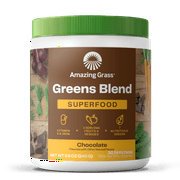 Amazing Grass, Greens Blend Superfood, Chocolate, 8.5 oz, 30 Servings