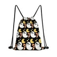 thumbnail image 1 of Amazing Halloween, Waterproof Drawstring Backpack with Shoe Compartment – Lightweight Dry Wet Separation Gym Bag for Women & Teens – 13.5 X 16.5 Inch, 1 of 5