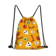 thumbnail image 1 of Amazing Halloween, Waterproof Drawstring Backpack with Shoe Compartment – Lightweight Dry Wet Separation Gym Bag for Women & Teens – 13.5 X 16.5 Inch, 1 of 5