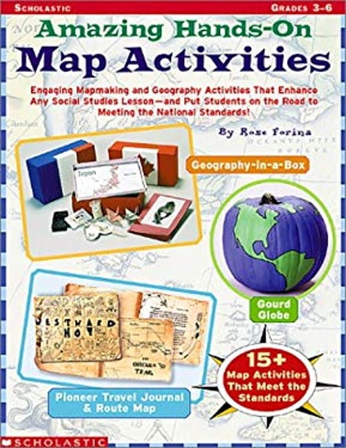 Pre-Owned Amazing Hands-on Map Activities: Engaging Mapmaking and ...