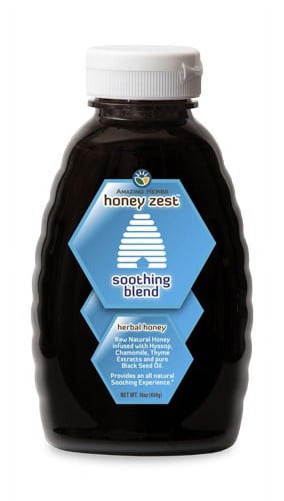 Amazing Herb HoneyZest Soothing Honey, 16 Oz
