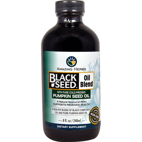 Amazing Herbs Black Seed Oil Blend -- 8 fl oz
