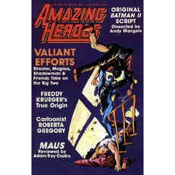 Amazing Heroes #199 VF ; Fantagraphics Comic Book