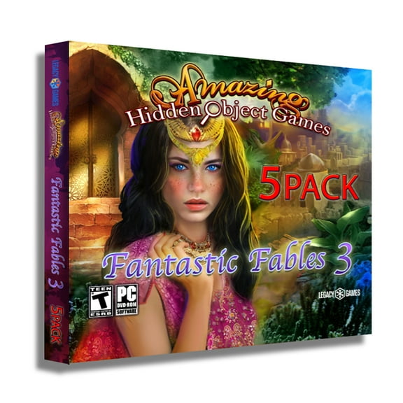 Amazing Hidden Object Games: Fantastic Fables Vol. 3 - 5 Pack, Legacy Games, PC, LGY-L0493-ESD