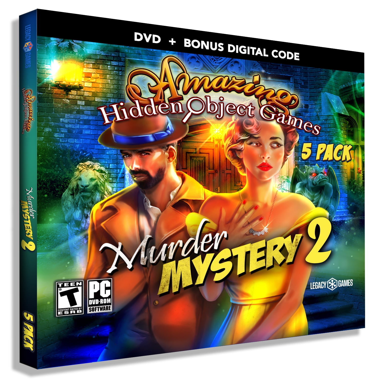 Amazing Hidden Object Games: Murder Mystery Vol. 2 - 5 Pack