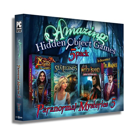 Amazing Hidden Object Games: Paranormal Mysteries Vol. 5 - 5 Pack, Legacy Games, PC, LGY-L2559-ESD