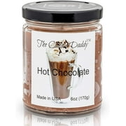 Amazing Hot Chocolate 6oz Jar Candle from The Candle Daddy - Just Like Warm Cocoa 40 Hour Burn Time