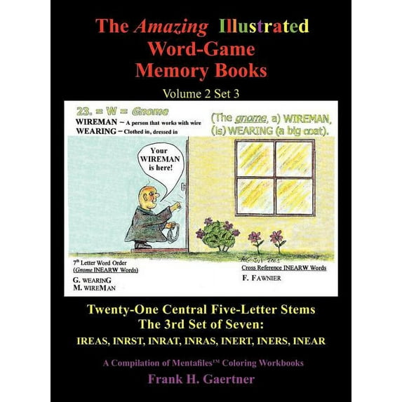 The Amazing Illustrated Word-Game Memory Books Volume 2 Set 3 (Paperback)