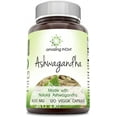 thumbnail image 1 of Amazing India Ashwagandha 500 Mg Per Serving 120 Veggie Capsules Supplement, 1 of 5