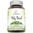 thumbnail image 1 of Amazing India Natural Holy Basil 1000 Mg Per Serving 120 Veggie Capsules Supplement | Non-GMO | Gluten Free | Suitable for Vegetarians, 1 of 5