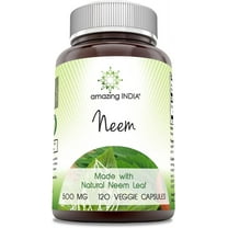 Amazing India Neem, 500 mg, 120 Veggie Capsules