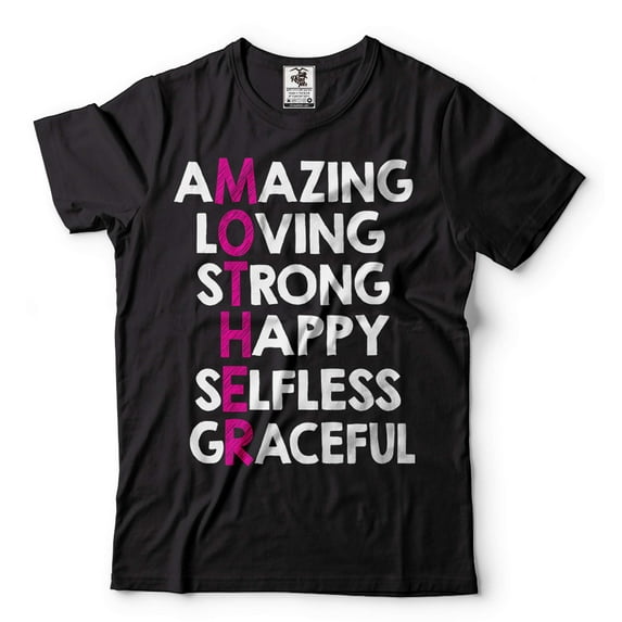 Amazing Loving Mother Shirt Mother's Day Mom Shirt Mother Shirts Mother Birthday Tee Mother Shirt