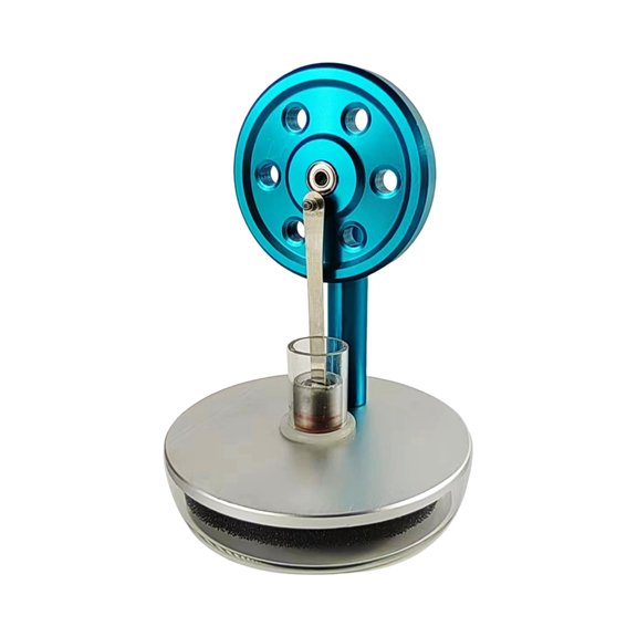 Amazing Low Temperature Stirling Engine Runs 24 Hours Plus On Heat Source Perfect Physics Learning Aid