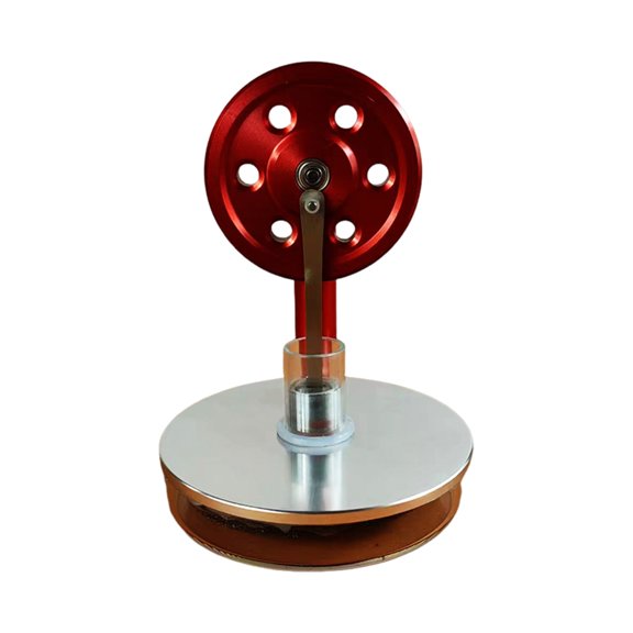 Amazing Low Temperature Stirling Engine Runs 24 Hours Plus On Heat Source Perfect Physics Learning Aid