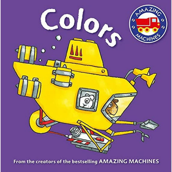 Pre-Owned Amazing Machines First Concepts: Colors Board Book Mitton, Tony