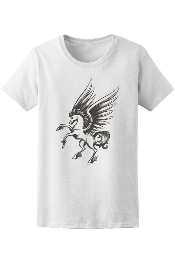 Amazing Magic Winged Horse T-Shirt Men -Image by Shutterstock, Male Large