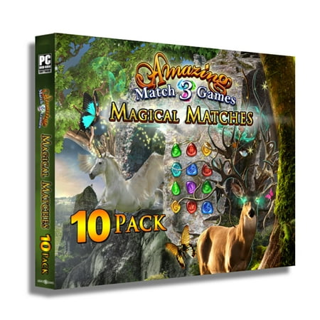Amazing Match 3 Games: Magical Matches - 10 Pack, Legacy Games, PC, LGY-L3139-ESD