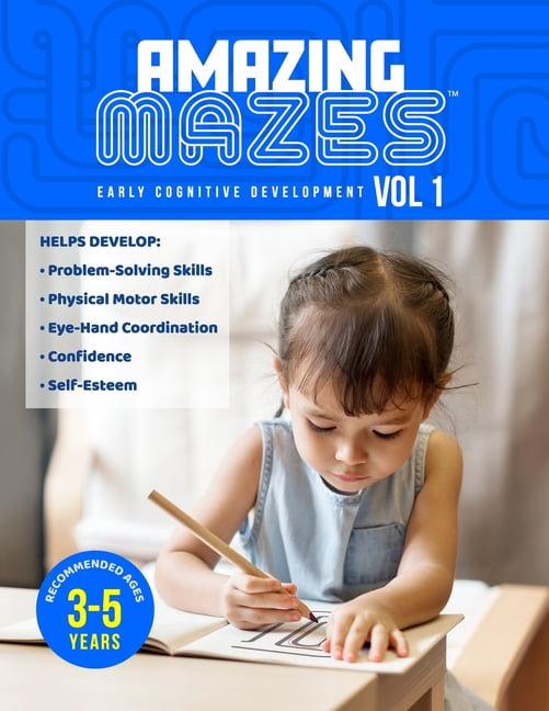 Amazing Mazes Ages 3 to 5 years Cognitive Development Activity Book ...