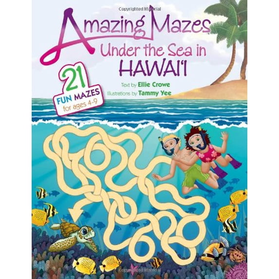 Pre-Owned Amazing Mazes Under the Sea in Hawaii Paperback