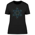 thumbnail image 1 of Amazing Metatron Cube Geometry T-Shirt Women -Image by Shutterstock, Female Medium, 1 of 2