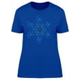 thumbnail image 1 of Amazing Metatron Cube Geometry T-Shirt Women -Image by Shutterstock, Female Medium, 1 of 2