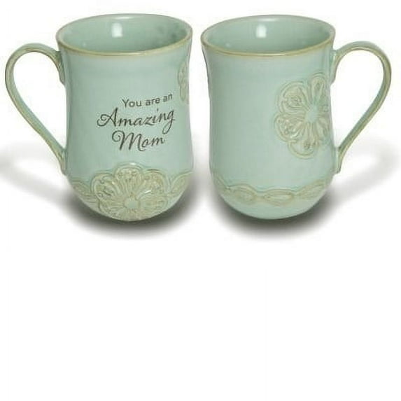 Amazing Mom Pottery Mug