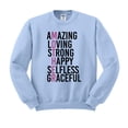 thumbnail image 1 of Amazing Mother Sweatshirt Unisex Medium Light Blue, 1 of 5