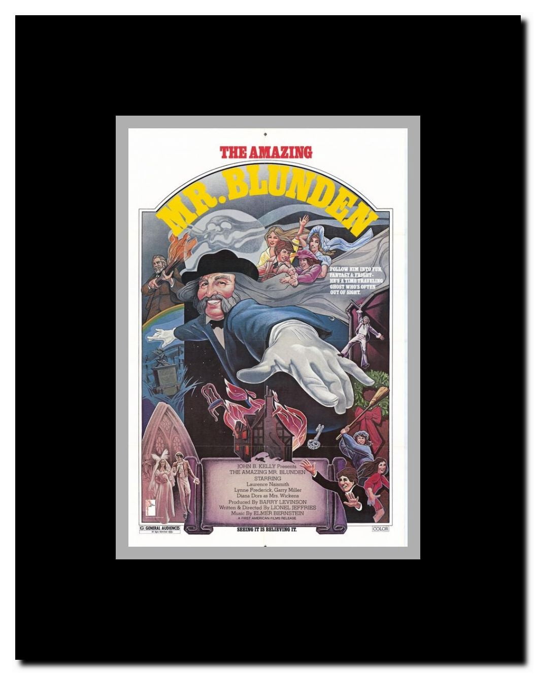 Amazing Mr. Blunden Framed Movie Poster