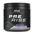 thumbnail image 1 of Amazing Muscle Pre Rise | Premium Pre-Workout Powder for Explosive Energy, Strength Gains, and Laser Focus | 25 Servings | 7.51 oz Black Jar | Grape Candy Flavors, 1 of 2
