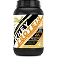 thumbnail image 1 of Amazing Muscle Whey Protein (Isolate & Concentrate) 2 Lbs Powder Supplement | Vanilla Toffee Flavor | 26 Serving | Non-GMO | Gluten-Free | Made in USA, 1 of 5