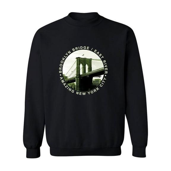 Amazing New York Sweatshirt Men -Image by Shutterstock, Male x-Large
